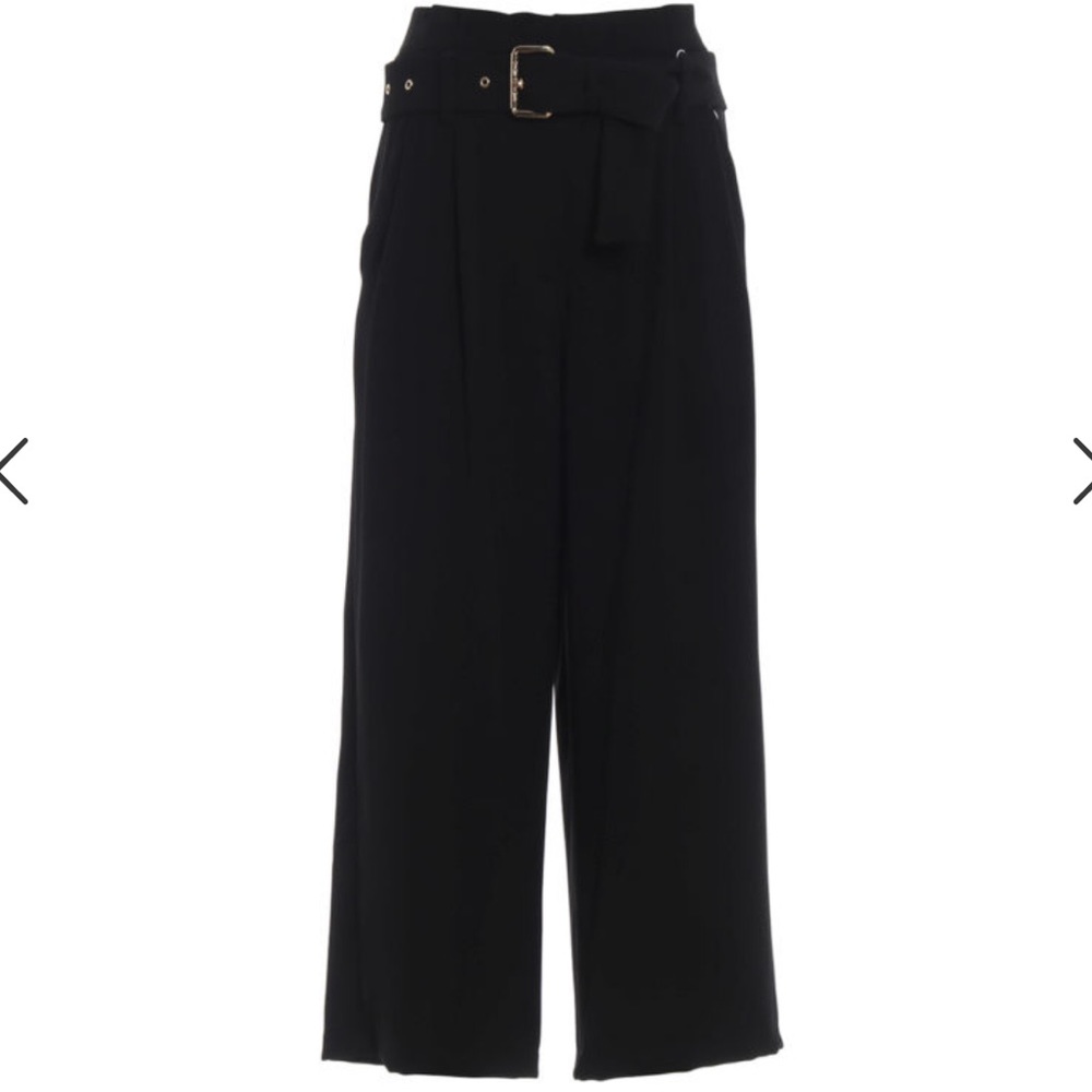 New MICHAEL KORS CADY BELTED HIGH RISE TROUSERS size 8⭐️ - Picture 14 of 14